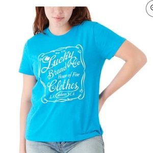 Lucky Brand Ladies’ Graphic Tee size XL (thj1)